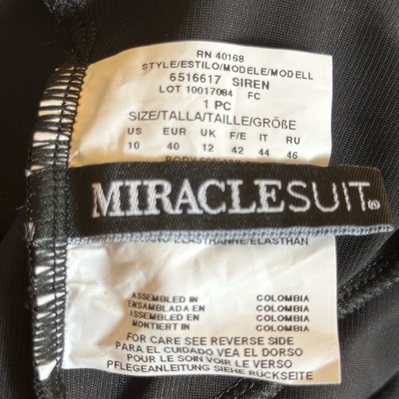 NWOT Miraclesuit Razzle Dazzle Siren One Piece - Picture 14 of 16